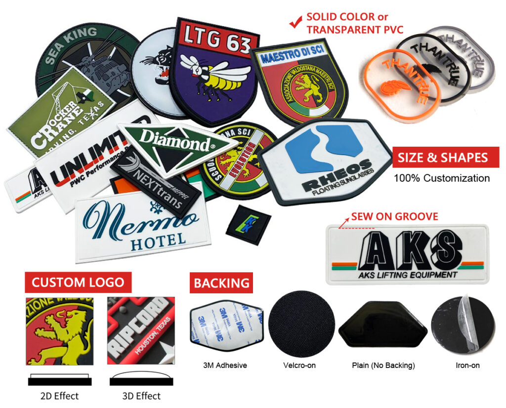 Soft Rubber PVC Lapel Pins
